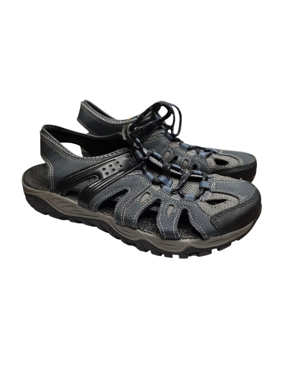 Ozrak Trail Black Sandals Mens 7